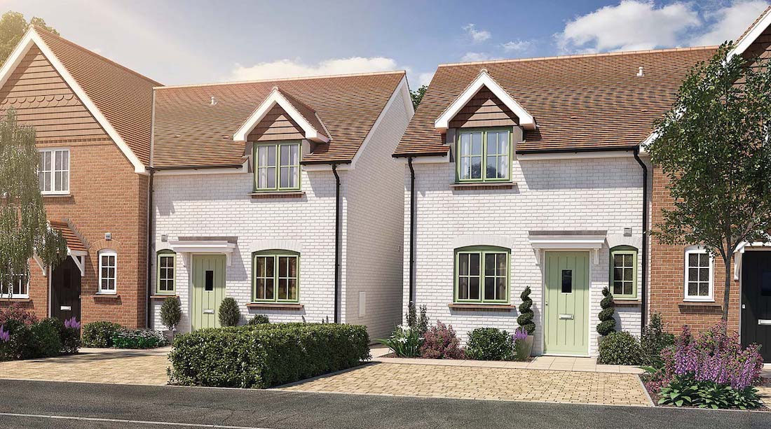 Oak Tree Close New Build Houses for Sale, Odiham, Hampshire